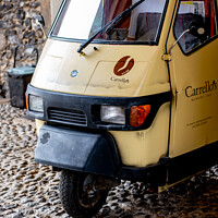 Buy canvas prints of Mobile coffee vendor by Chris Yaxley