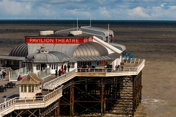 The Pavilion Theatre, Cromer pier Picture Board by Chris Yaxley