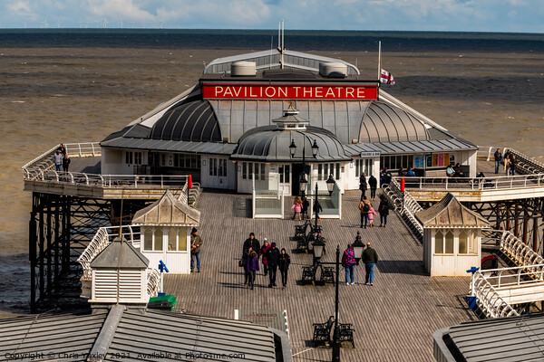 The Pavilion Theater, Cromer pier Picture Board by Chris Yaxley
