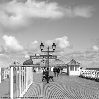 Buy canvas prints of The boardwalk of Cromer Pier by Chris Yaxley