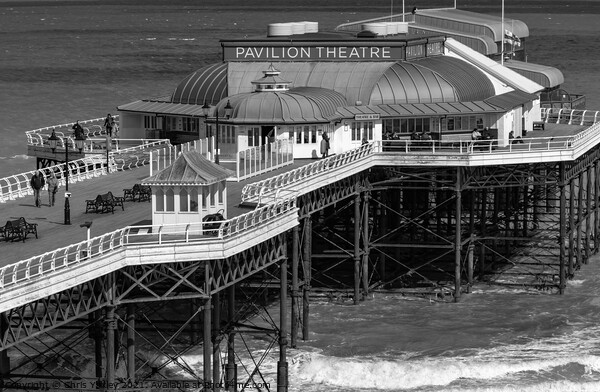 The Victorian era pier in Cromer, North Norfolk Picture Board by Chris Yaxley