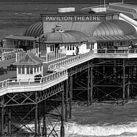 Buy canvas prints of The Victorian era pier in Cromer, North Norfolk by Chris Yaxley