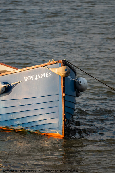 Boy James boat, Wells-Next-The-Sea, Norfolk Picture Board by Chris Yaxley