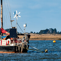 Buy canvas prints of Sailing boat for sale in Wells-Next-The-Sea, Norfolk by Chris Yaxley