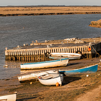 Buy canvas prints of Wells-Next-The-Sea estuary, North Norfolk by Chris Yaxley