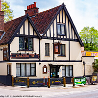 Buy canvas prints of The exterior of Lollards Pit bar on Riverside Road in the city of Norwich, Norfolk by Chris Yaxley
