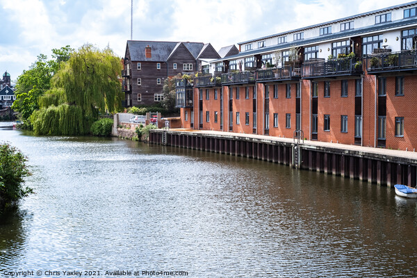 Riverside flats and apartments, Norwich Picture Board by Chris Yaxley