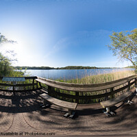 Buy canvas prints of 360 degree panorama of Filby Broad, Norfolk by Chris Yaxley