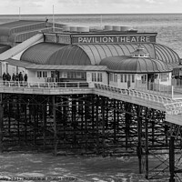 Buy canvas prints of Pavilion Theatre, Cromer Pier by Chris Yaxley