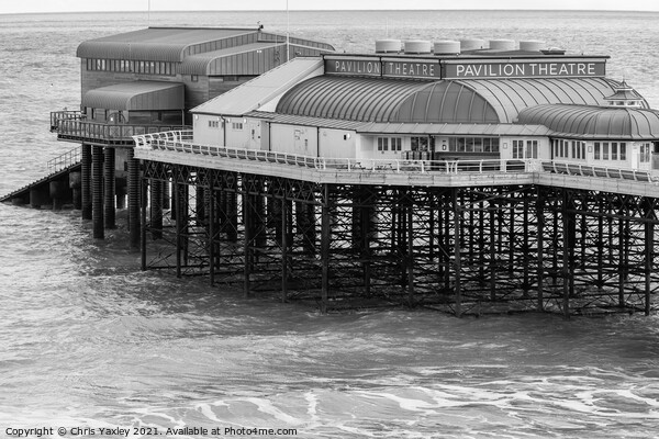 Pavilion Theatre and Lifeboat station, Cromer Pier Picture Board by Chris Yaxley