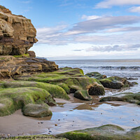 Buy canvas prints of Westcliff Bay, Whitby by Chris Yaxley