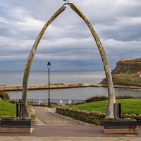 Buy canvas prints of Whalebone Arch in Whitby, North Yorkshire by Chris Yaxley
