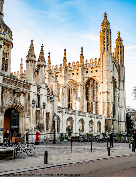 The exterior of King’s College, Cambridge Picture Board by Chris Yaxley