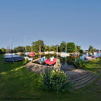 Buy canvas prints of Sailing boats, Norfolk Broads by Chris Yaxley