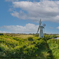 Buy canvas prints of A full 360 panorama of Thurne Mouth, Norfolk Broads by Chris Yaxley