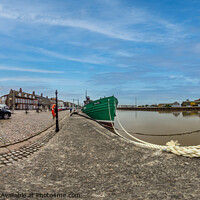 Buy canvas prints of 360 panorama of Great Yarmouth docks, Norfolk by Chris Yaxley