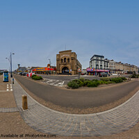 Buy canvas prints of 360 panorama of Great Yarmouth seafront, Norfolk by Chris Yaxley