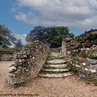 Buy canvas prints of 360 panorama of North Elmham Chapel, Norfolk by Chris Yaxley