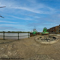 Buy canvas prints of 360 Panorama of King's Lynn, Norfolk by Chris Yaxley
