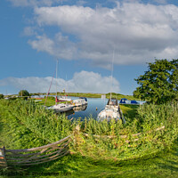 Buy canvas prints of 360 panorama captured along the River Thurne by Chris Yaxley