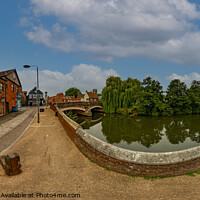 Buy canvas prints of 360 panorama of Quayside in the Norwich by Chris Yaxley