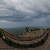 Buy canvas prints of 360 panorama captured in the seaside town of Cromer, North Norfolk Coast by Chris Yaxley