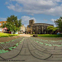 Buy canvas prints of 360 panorama captured at St Gregory’s Church, Norwich by Chris Yaxley