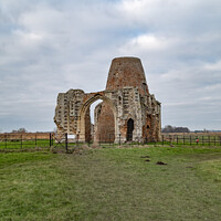 Buy canvas prints of St Benet’s Abbey, Norfolk Broads National Park by Chris Yaxley