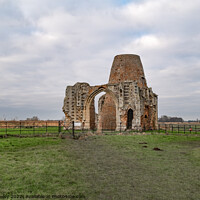 Buy canvas prints of St Benet’s Abbey, Norfolk Broads National Park by Chris Yaxley