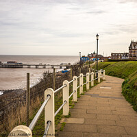 Buy canvas prints of Cromer cliff tops, Norfolk coast by Chris Yaxley
