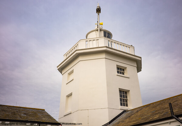 Cromer lighthouse, Norfolk coast Picture Board by Chris Yaxley