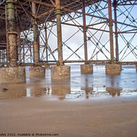 Buy canvas prints of Long exposure captured near Cromer pier, North Norfolk by Chris Yaxley