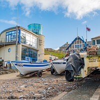 Buy canvas prints of Cromer seafront, North Norfolk Coast by Chris Yaxley