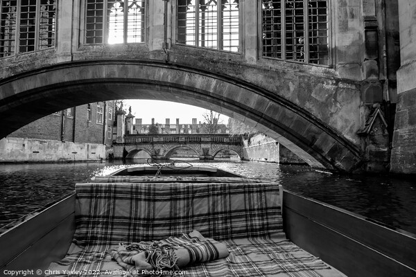 Bridge of Sighs over the River Cam in Cambridge Picture Board by Chris Yaxley