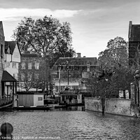 Buy canvas prints of River Cam in the city of Cambridge by Chris Yaxley