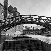 Buy canvas prints of Mathematical Bridge over the River Cam in the city of Cambridge by Chris Yaxley