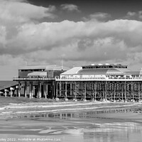 Buy canvas prints of Cromer Pier on the North Norfolk Coast by Chris Yaxley