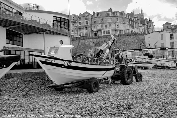 The seaside town of Cromer, North Norfolk Coast  Picture Board by Chris Yaxley