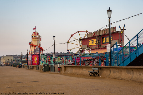 Funfair on the prom Picture Board by Chris Yaxley