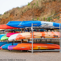 Buy canvas prints of Canoes and Kayaks by Chris Yaxley