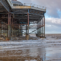 Buy canvas prints of Cromer Pier  by Chris Yaxley