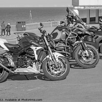 Buy canvas prints of Motorbikes by Chris Yaxley