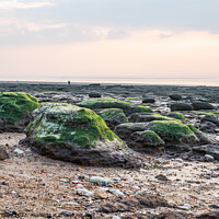 Buy canvas prints of Rocky beach, Hunstanton by Chris Yaxley