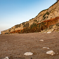 Buy canvas prints of North Norfolk Red & White cliffs by Chris Yaxley