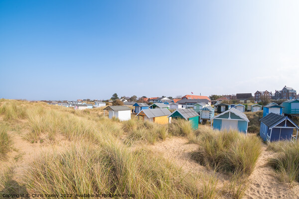 Hunstanton beach, North Norfolk Picture Board by Chris Yaxley