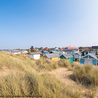 Buy canvas prints of Hunstanton beach, North Norfolk by Chris Yaxley