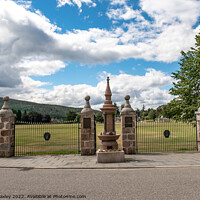 Buy canvas prints of Aboyne Park entrance, Aberdeenshire by Chris Yaxley