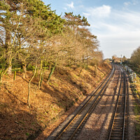 Buy canvas prints of Norfolk railway by Chris Yaxley