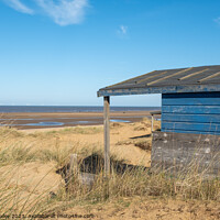 Buy canvas prints of Hunstanton beach hut by Chris Yaxley