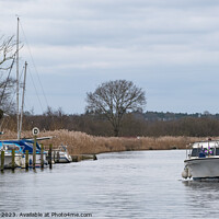 Buy canvas prints of Touring the River Bure, Norfolk Broads by Chris Yaxley